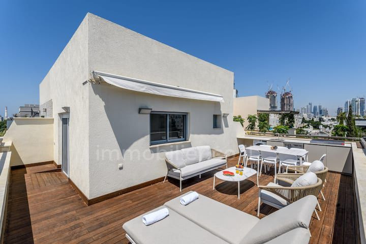 Duplex 3 cômodos  Tel Aviv Dizengof 457-IBL-1402