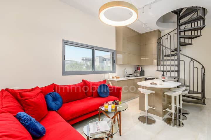 Duplex 3 cômodos  Tel Aviv Dizengof 457-IBL-1402