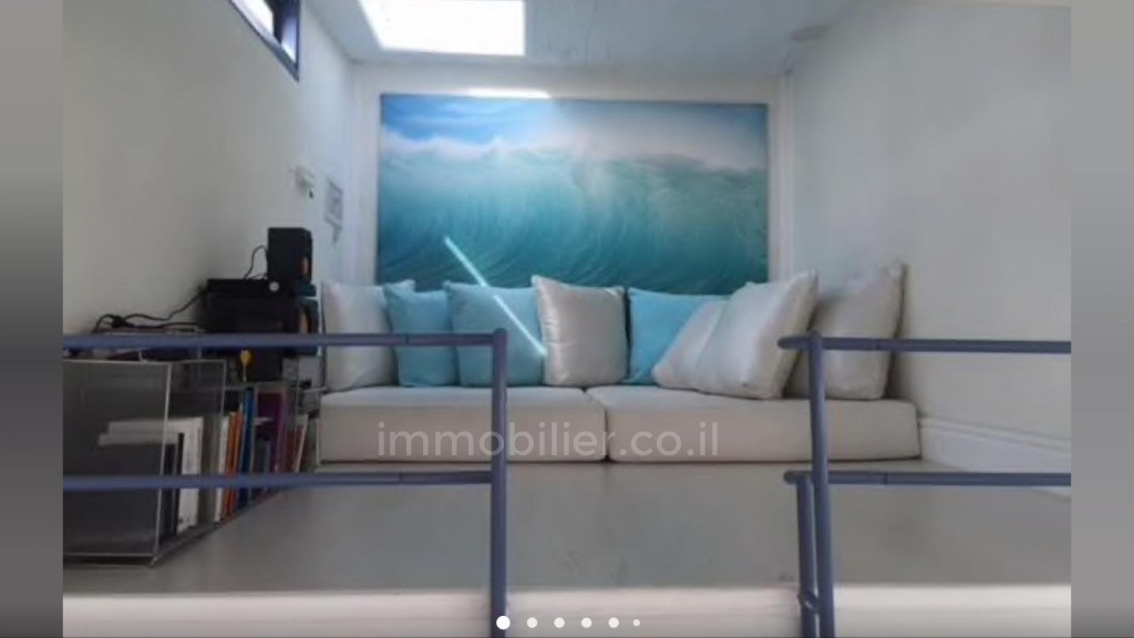 Duplex-Cobertura 4.5 cômodos  Tel Aviv Primeira linha de mar 457-IBL-668