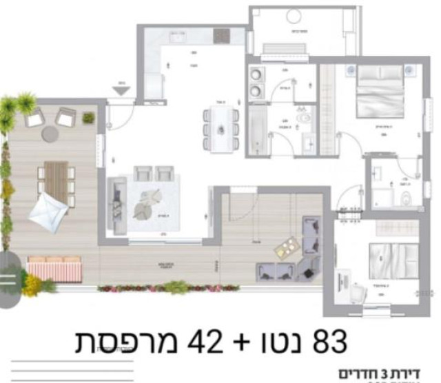 Projeto novo Apartamento Beer Sheva