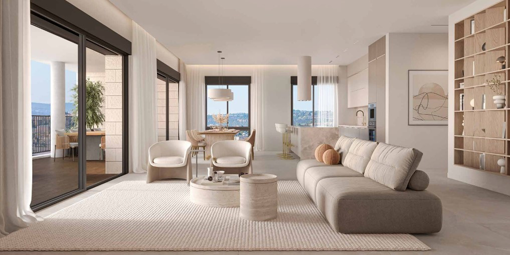 Apartamento 2 cômodos Jerusalém Ir Ganim 511-IBL-1748