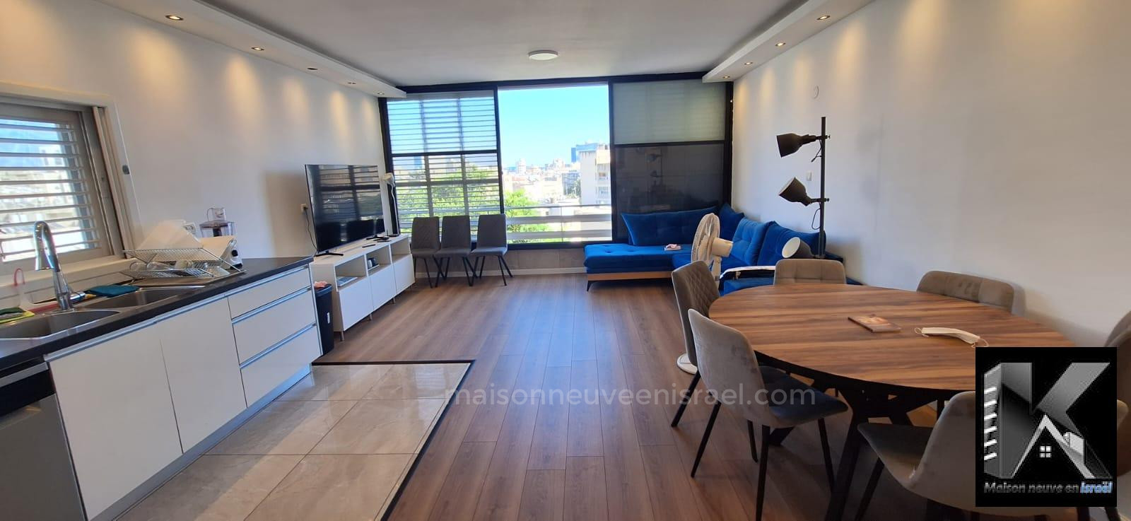 Apartamento 4 cômodos  Netanya Kikar 513-IBL-142