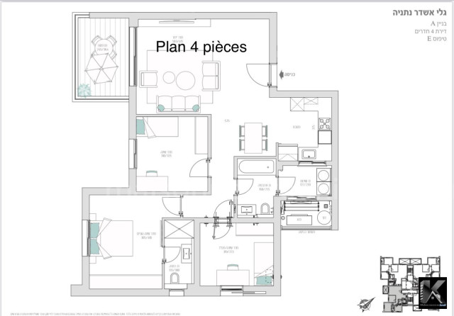 Projeto novo Apartamento Netanya