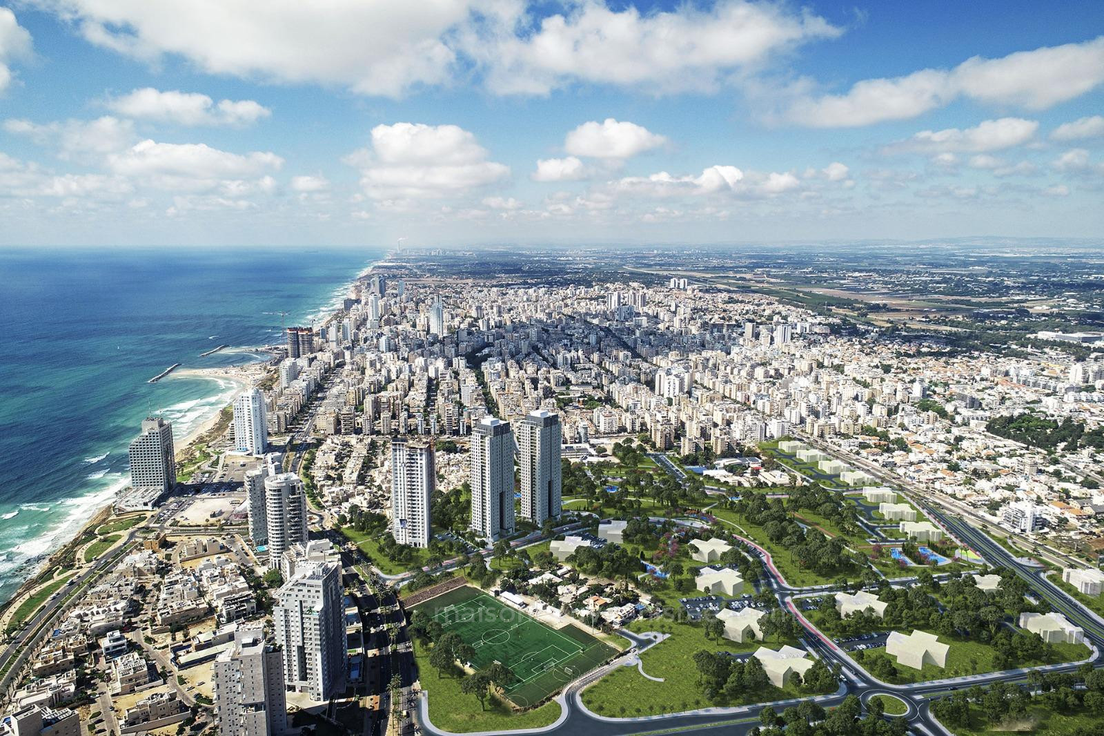 Apartamento 5 cômodos Netanya Parc Hayam 513-IBL-182