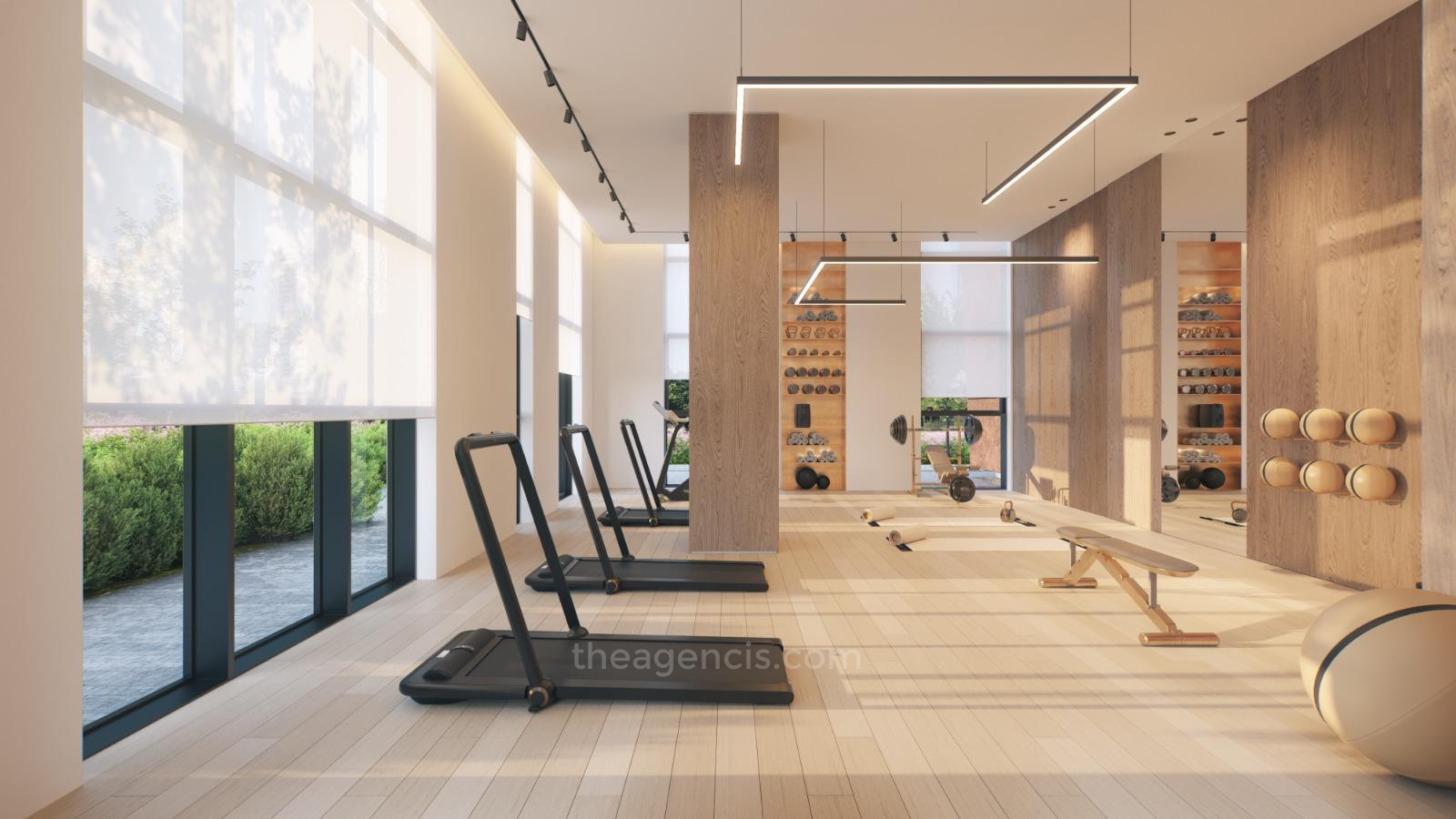 Apartamento 5 cômodos Netanya Parc Hayam 513-IBL-182