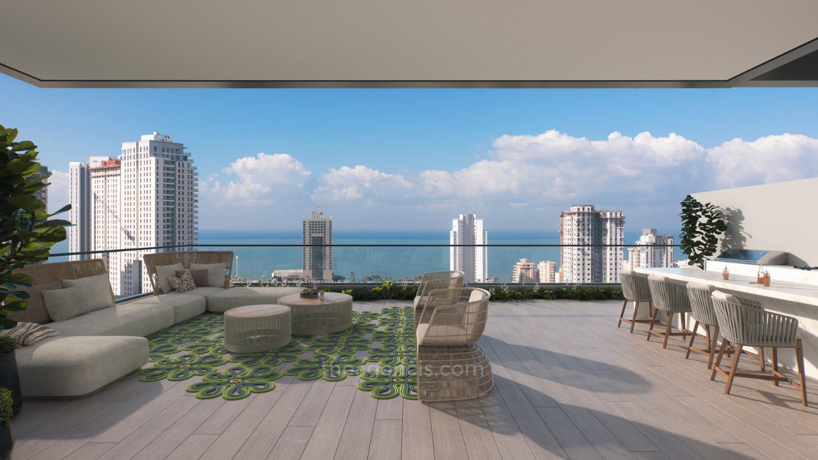 Apartamento 5 cômodos Netanya Parc Hayam 513-IBL-182