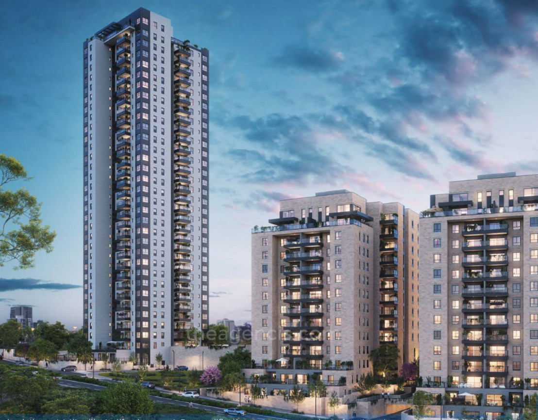 Apartamento 3 cômodos Jerusalém Holyland 513-IBL-266