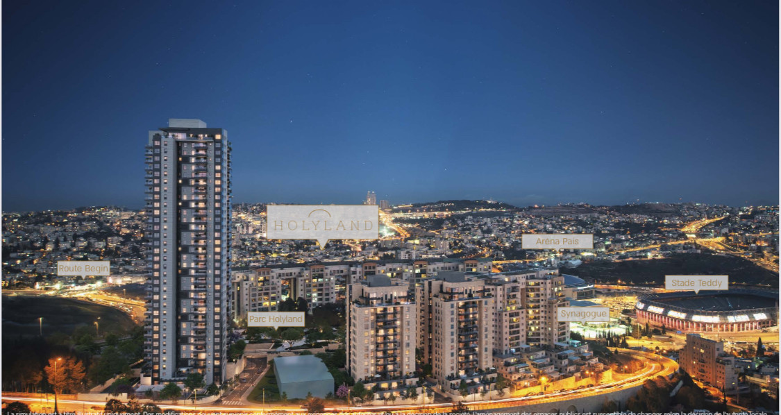 Apartamento 3 cômodos Jerusalém Holyland 513-IBL-266