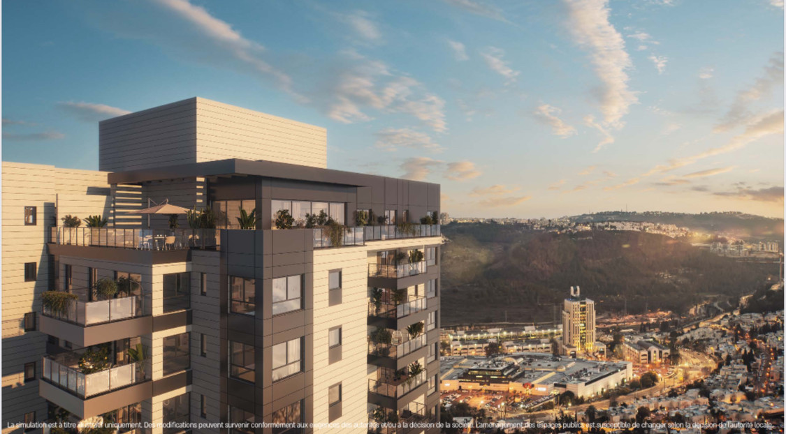 Apartamento 3 cômodos Jerusalém Holyland 513-IBL-266