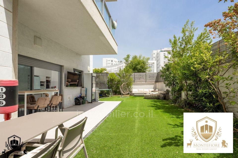 Apartamento garden 4 cômodos  Herzliya Galil Yam 577-IBL-43