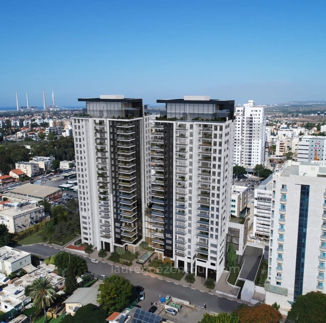 Apartamento 3 cômodos Hadera Centro da cidade 60-IBL-1449