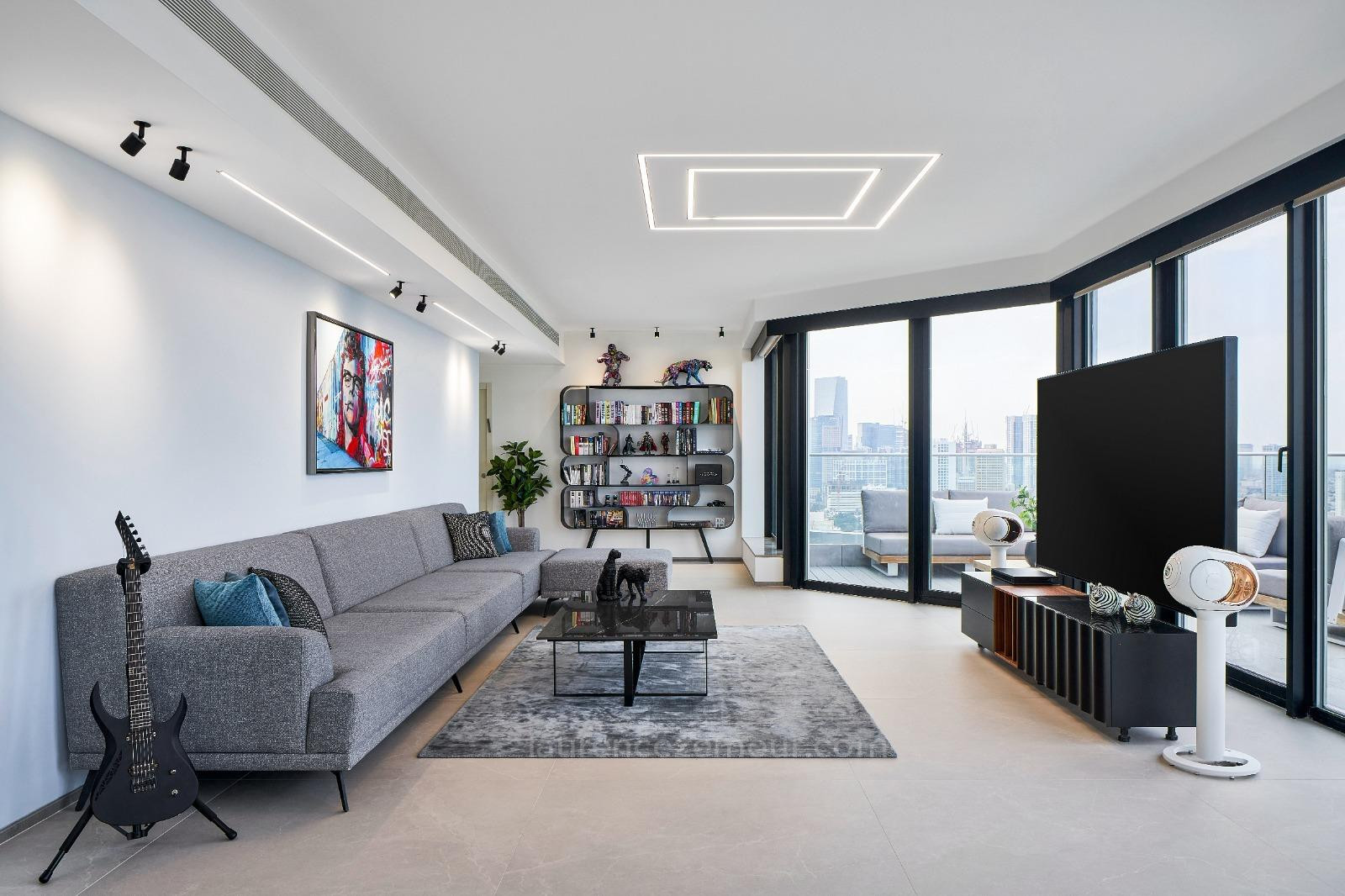 Minicobertura 7 cômodos Tel Aviv Park Tzameret 60-IBL-1489