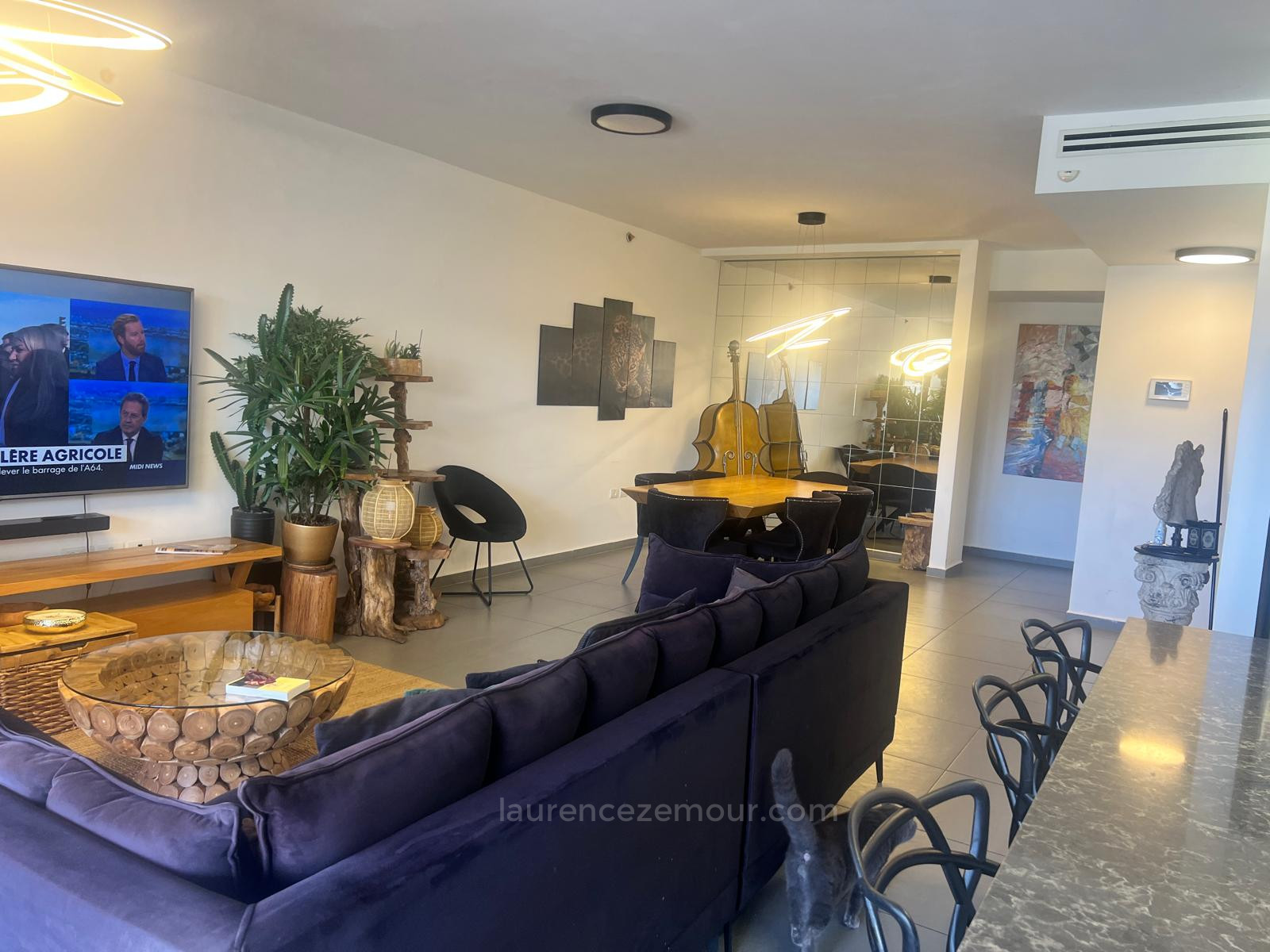 Cobertura 6 cômodos Raanana oeste 60-IBL-1496