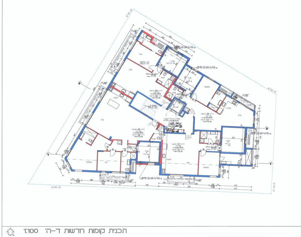 Apartamento 3 cômodos  Tel Aviv Centro da cidade 601-IBL-6