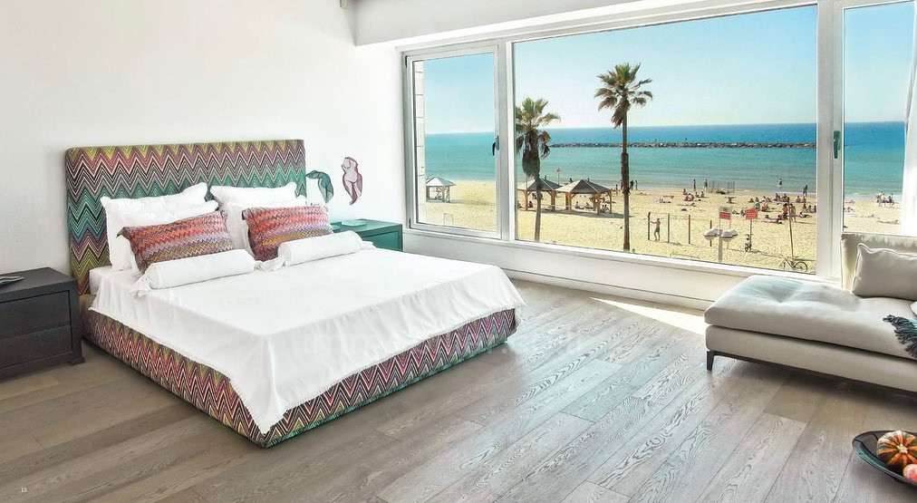 Apartamento 5 cômodos Tel Aviv Primeira linha de mar 627-IBL-10