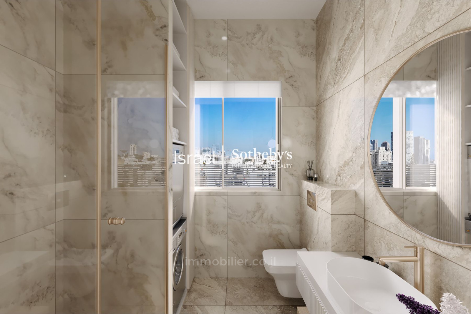 Apartamento 2 cômodos Tel Aviv Lev Tel-Aviv 651-IBL-34