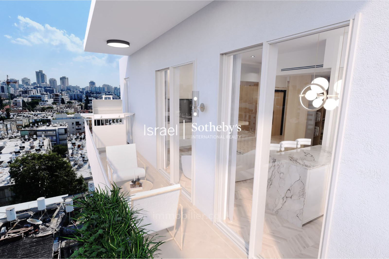 Apartamento 2 cômodos Tel Aviv Lev Tel-Aviv 651-IBL-34