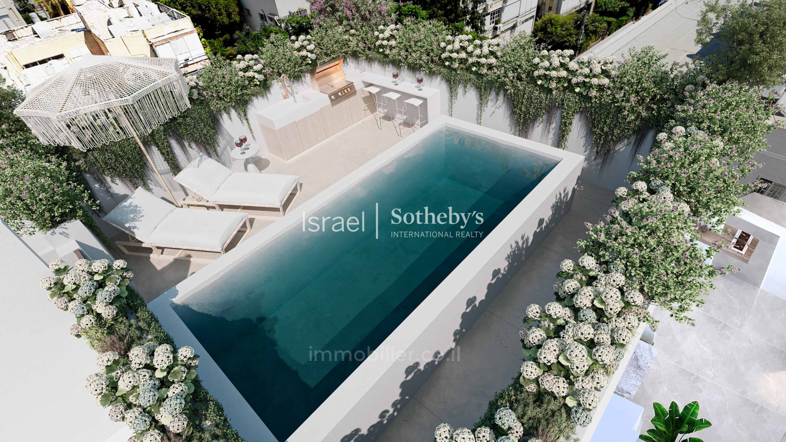 Cobertura 5 cômodos Tel Aviv Centro da cidade 651-IBL-73