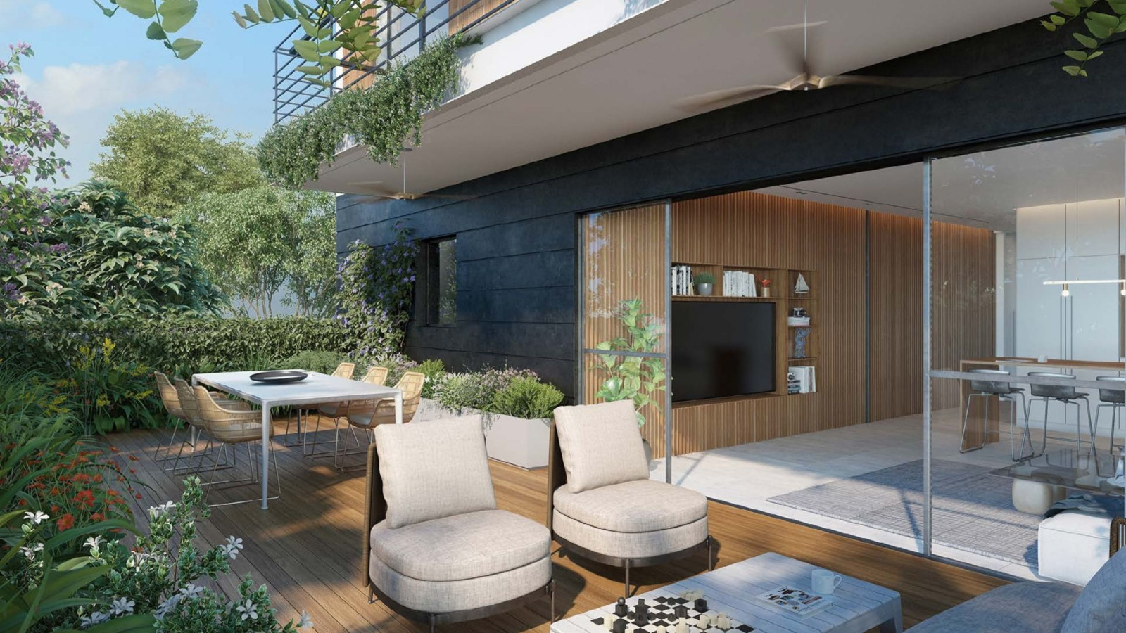 Cobertura 3 cômodos Tel Aviv tel aviv north 828-IBL-141