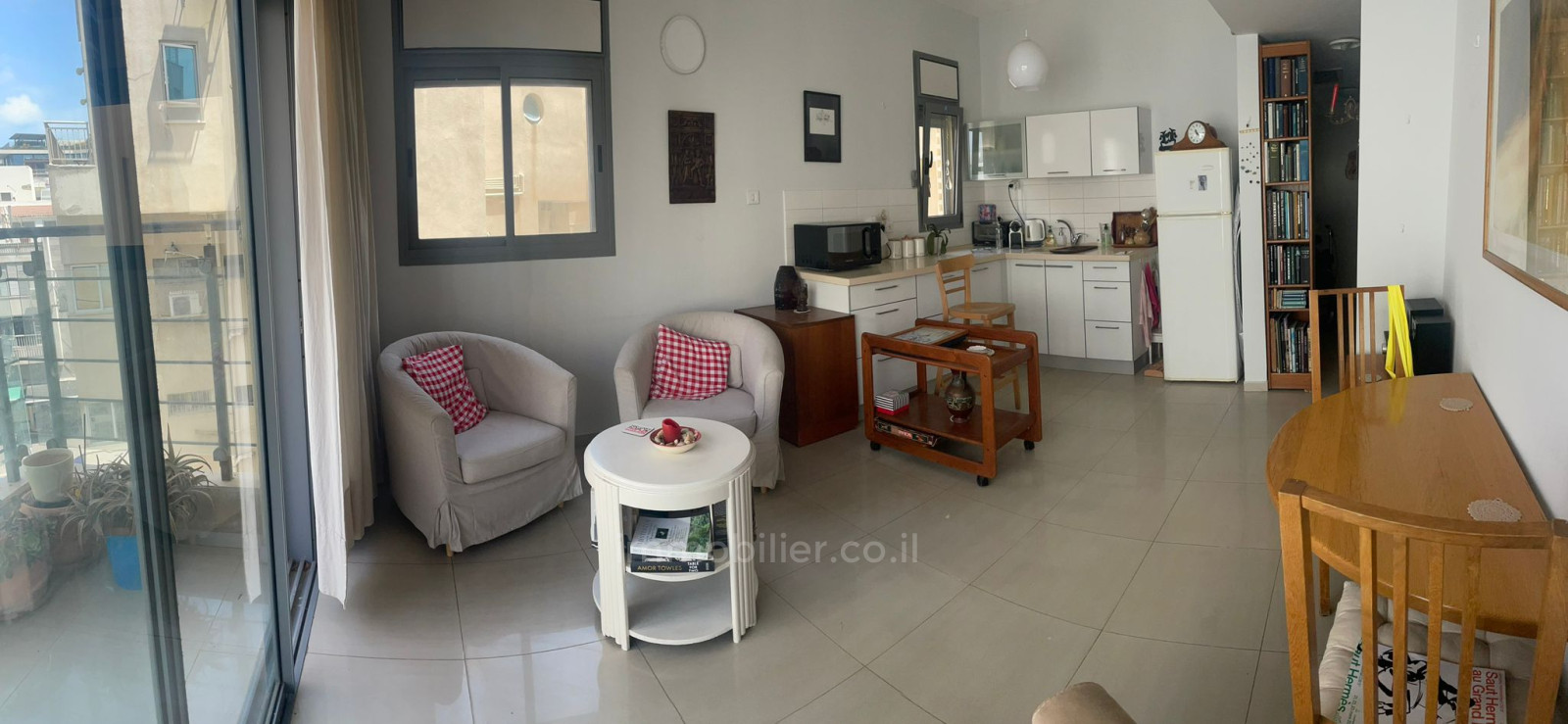 Apartamento 2 cômodos Tel Aviv Centro da cidade 828-IBL-18