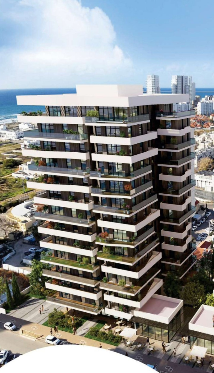 Apartamento 3 cômodos Hadera Givat olga 828-IBL-54