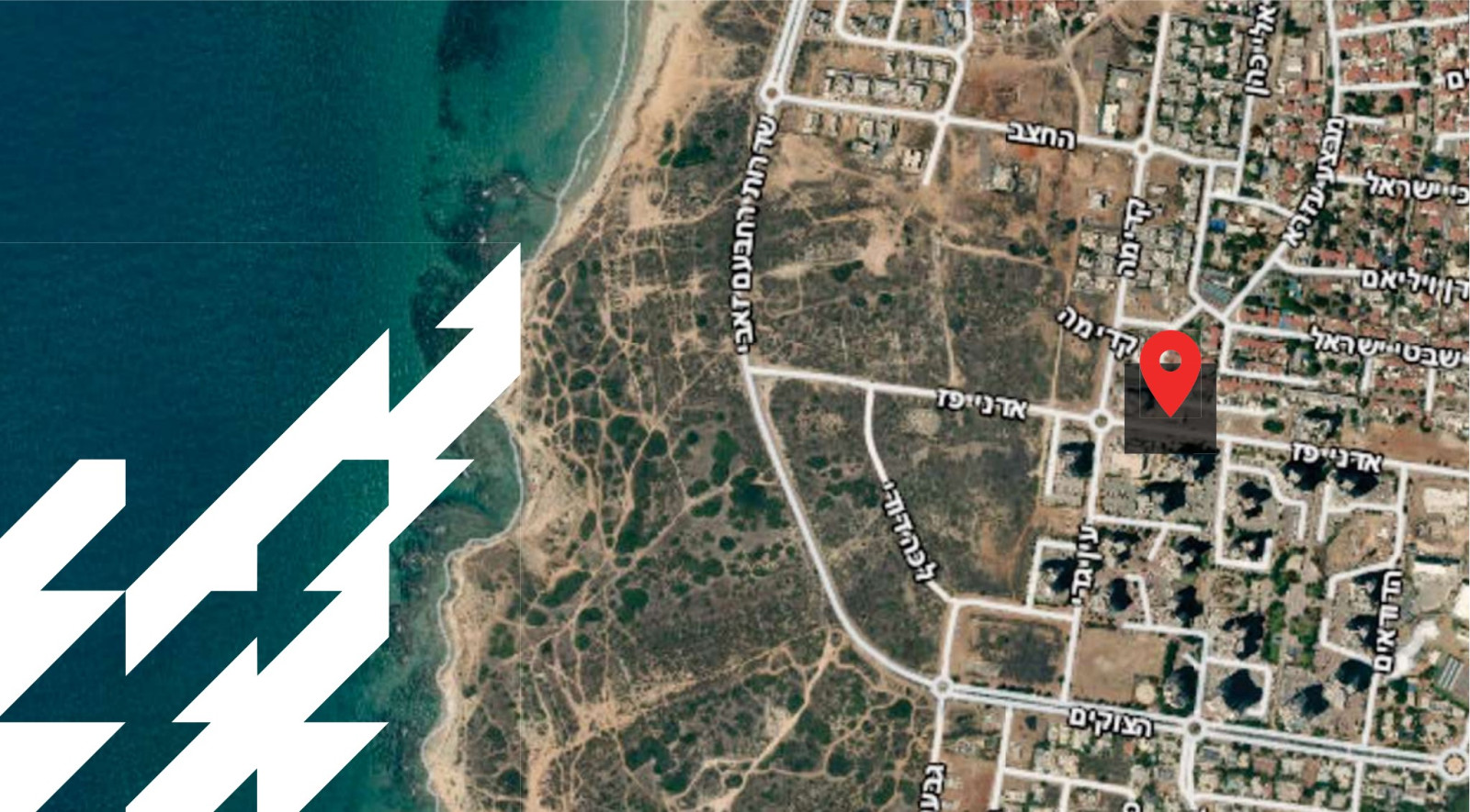 Apartamento 5 cômodos Hadera Givat olga 828-IBL-56