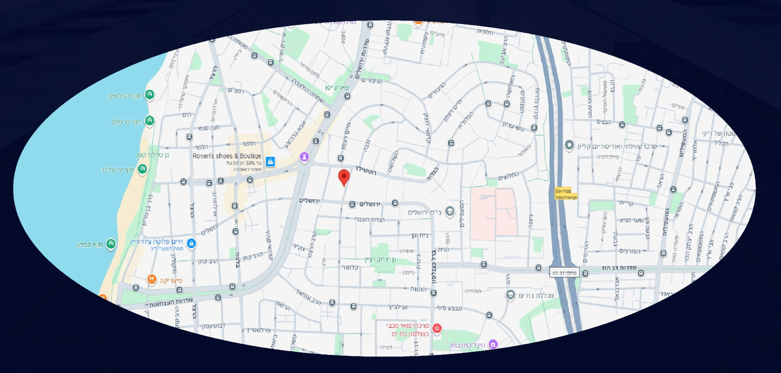 Apartamento 2 cômodos Bat yam Bat yam 828-IBL-58