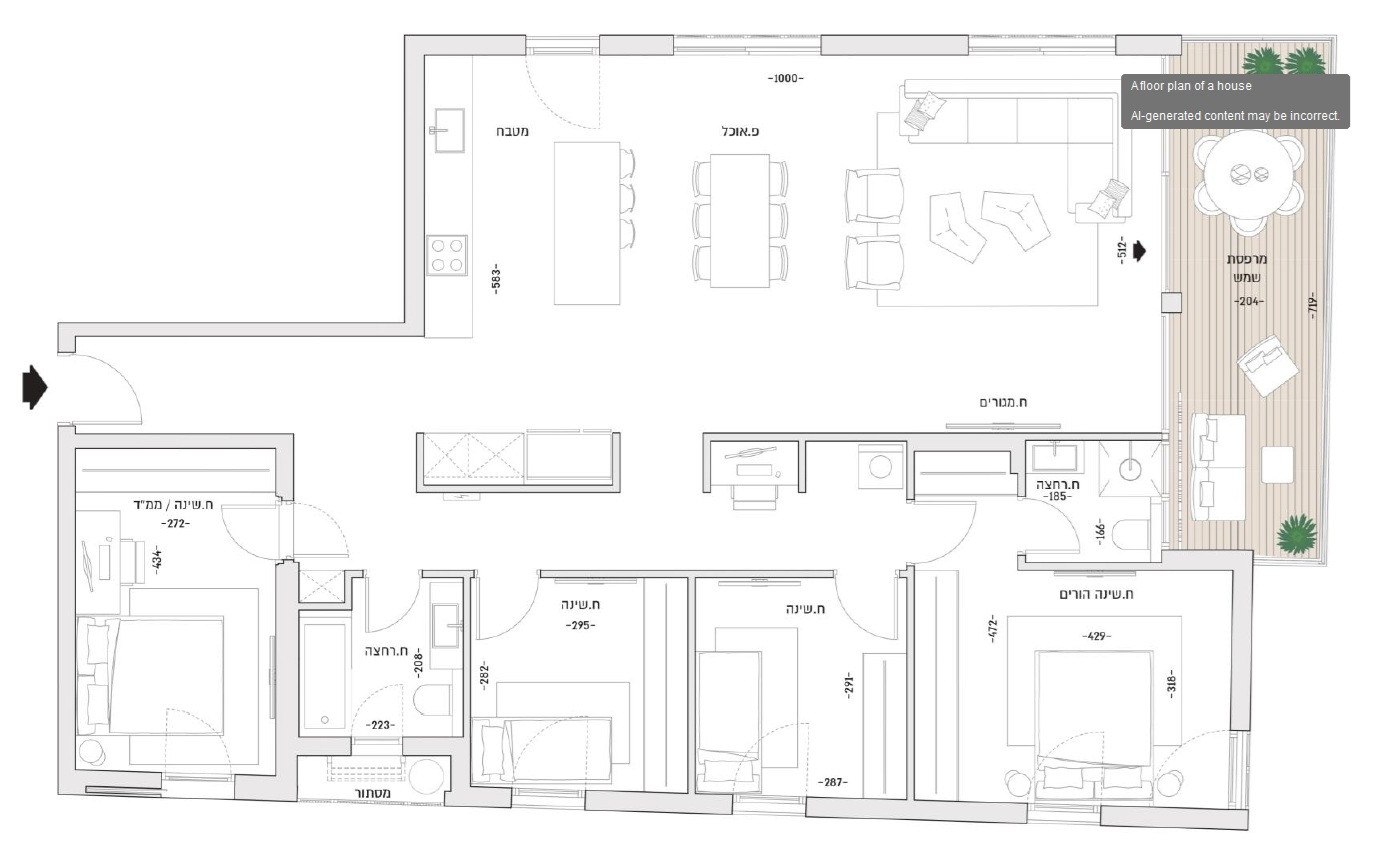 Apartamento 5 cômodos Tel Aviv Lev Tel-Aviv 828-IBL-88