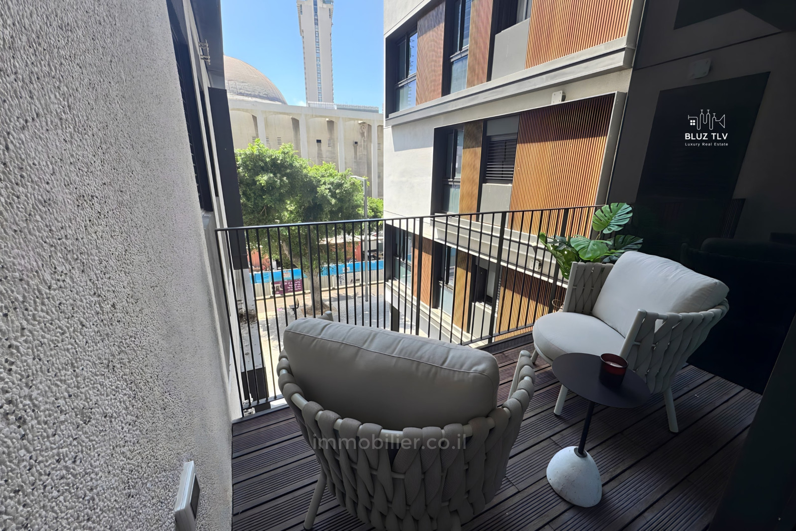 Apartamento 2 cômodos Tel Aviv Centro da cidade 833-IBL-15
